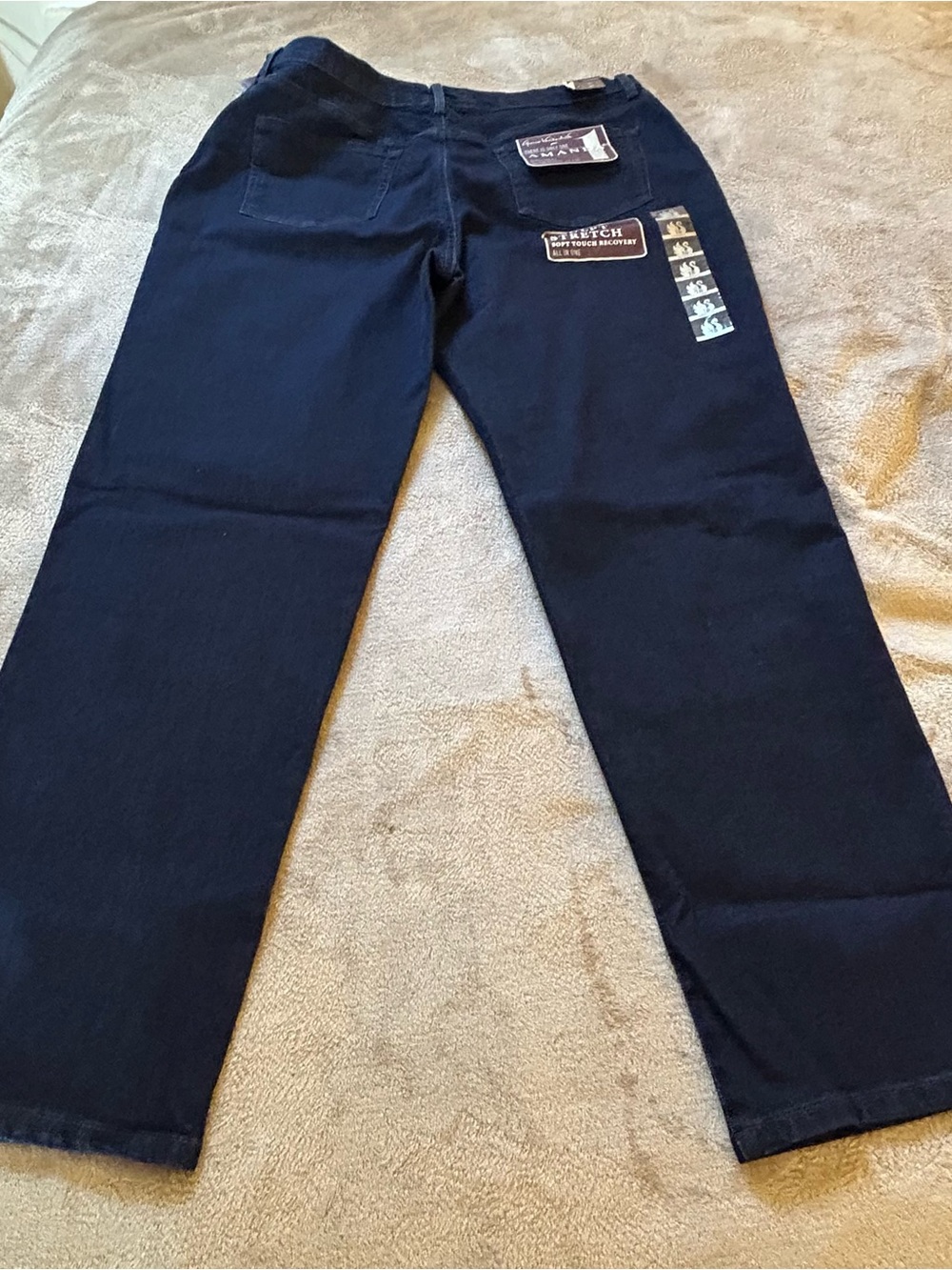 NWT Gloria Vanderbilt Amanda slimming Stretch Jeans Size 18 short
